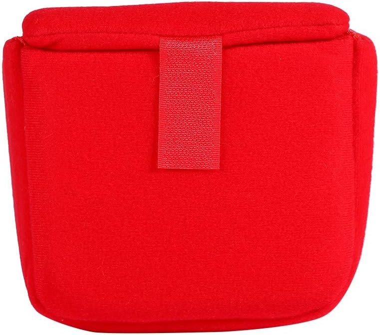 Compare Waterproof Camera Bag, Shockproof Padded DSLR Camera Bags Insert Protection Case, Camera Organizer with Hook and Loop for Camera StorageRed Red at KSA Price