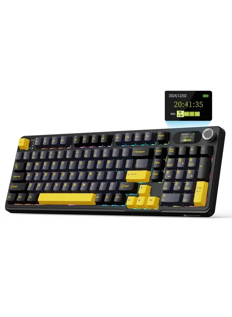 X98 Pro Wireless Mechanical Keyboard,Tri-Mode…