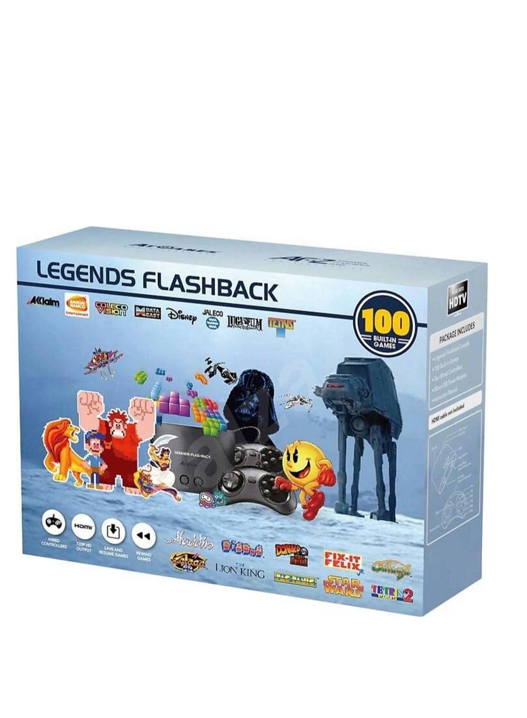 Compare Flashback Legend Edition Retro Console, With 100 BuiltIn Games at KSA Price