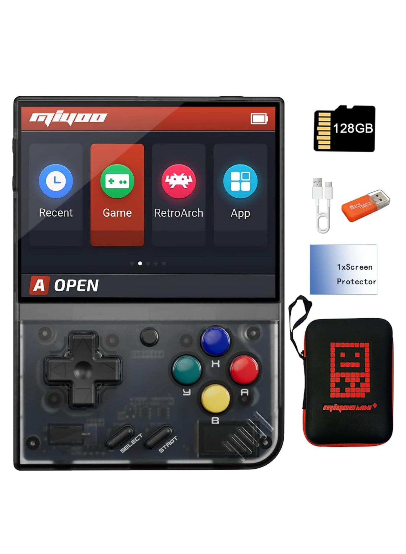 Miyoo Mini Plus Handheld Game Console, with Dedicated…