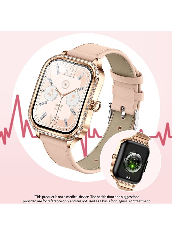 Women Diamond Smart Watch 1.75 Inch Full Touch Screen…