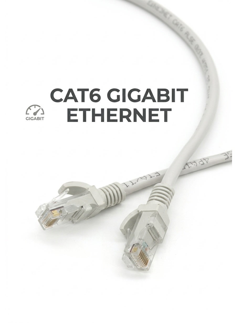 Cat6 Ethernet Cable 25m High-Speed LAN Cable,…