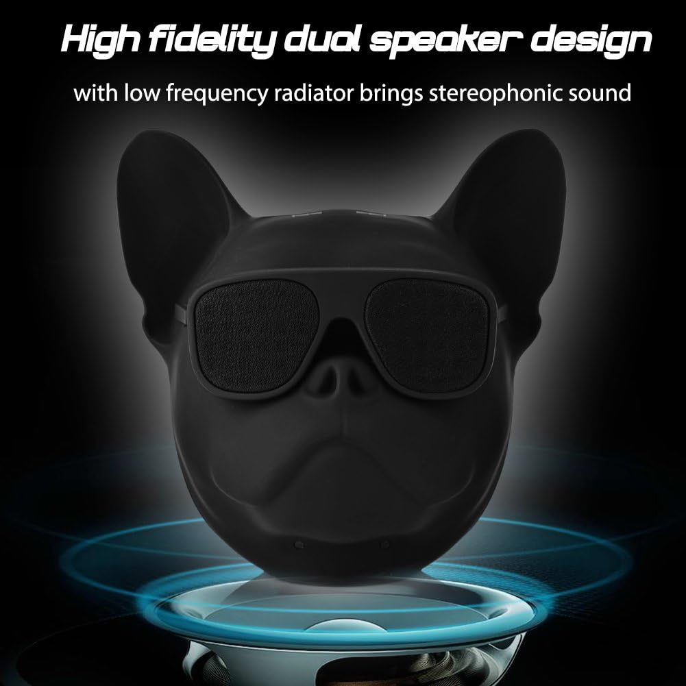 Bulldog Speaker Wireless Bluetooth Speaker, French…