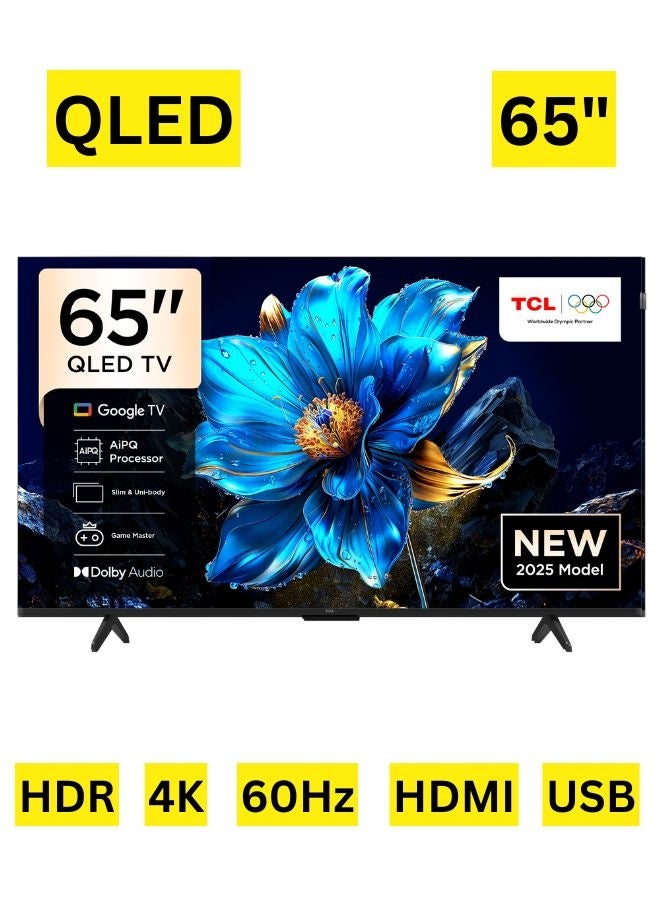 65 Inch P7K QLED TV | 4K Google TV…