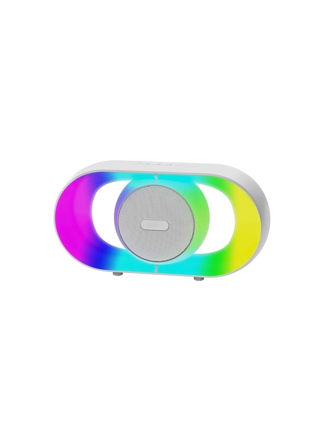 Compare Large Bluetooth SpeakerPortable Wireless Speaker With Deep BassLoud Sound, Led Lights, 15Hr Playtime, Fast Charge, TWS, Support TF CardUSB, Party Speaker For Outdoor, Home, Camping, BackyardWhite at KSA Price