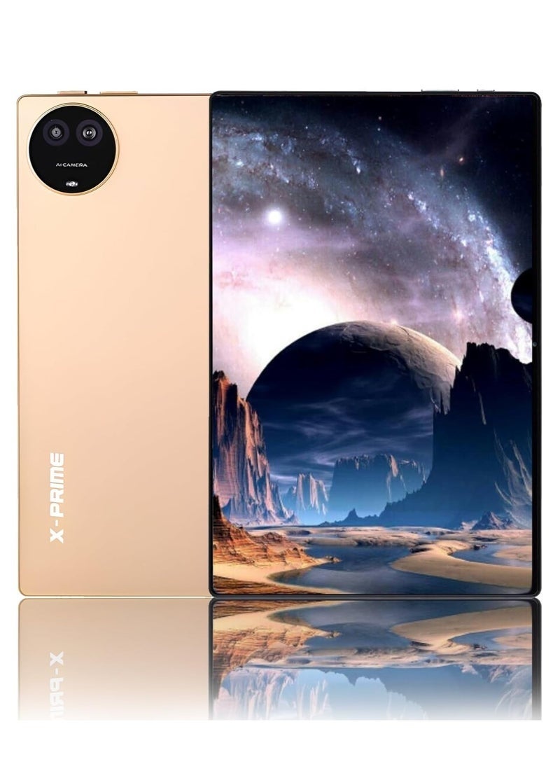 Compare A73 10.1 Android Tablet PC for Kids | AMOLED HD Display, Dual SIM 5G, 8GB RAM 256GB ROM | Slim Gold Design with Dual Camera, WiFi, Google Meet & Zoom Support – Perfect for Study, Gaming & Entertainment at KSA Price
