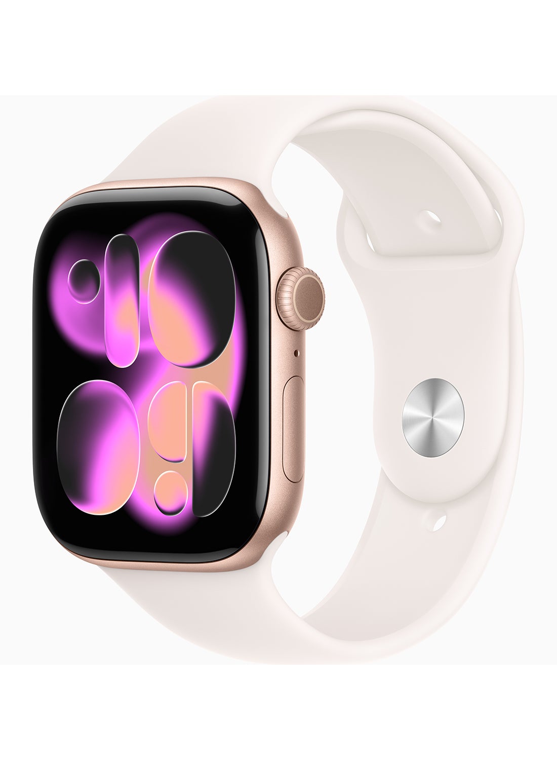 Compare Watch Series 11 GPS + Cellular 46mm Middle East Version Rose Gold Aluminium Case With Light Blush Sport Band  SM at KSA Price