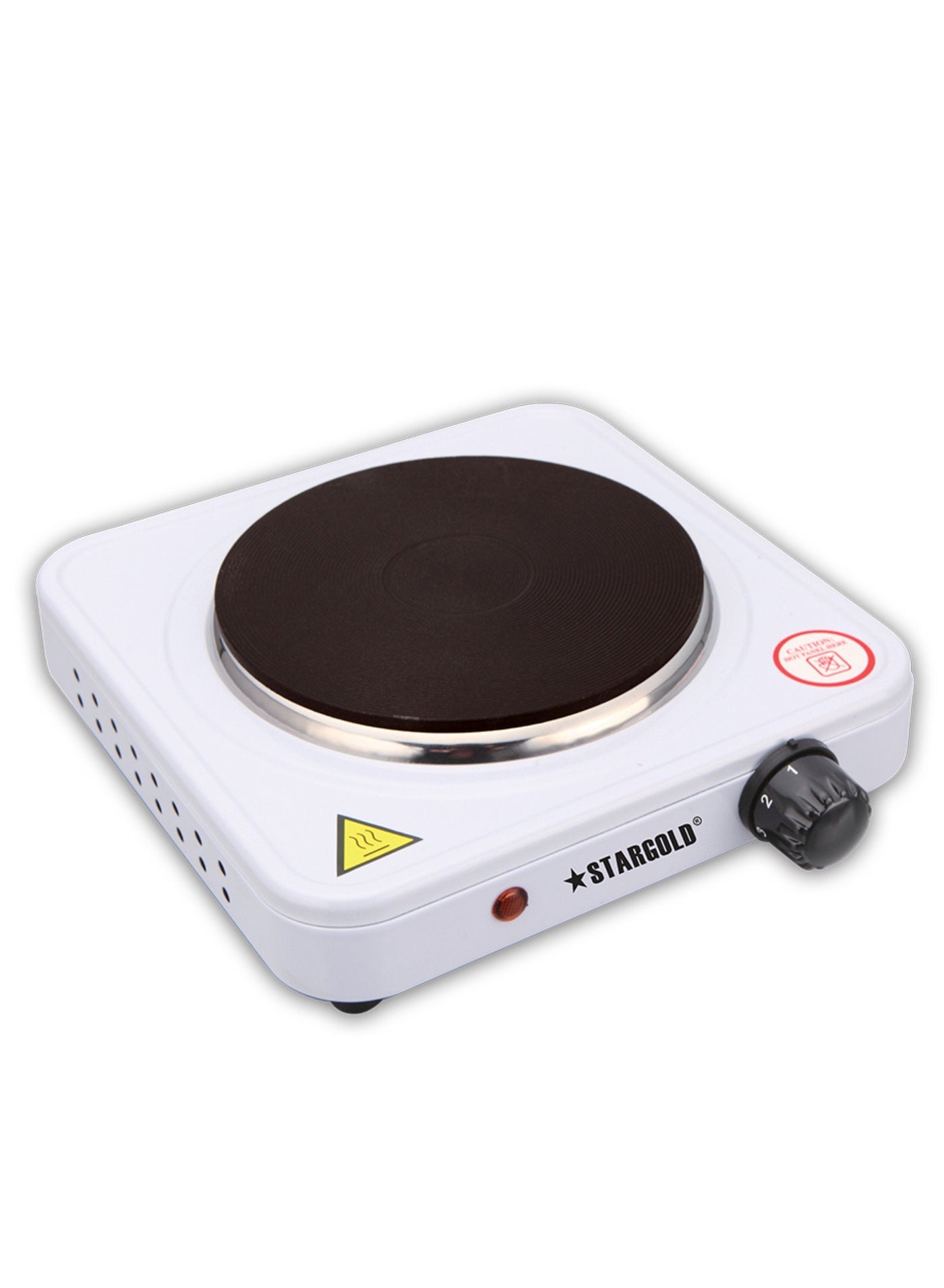 Electric Hot Plate, 1000W Single Burner, Stainless…