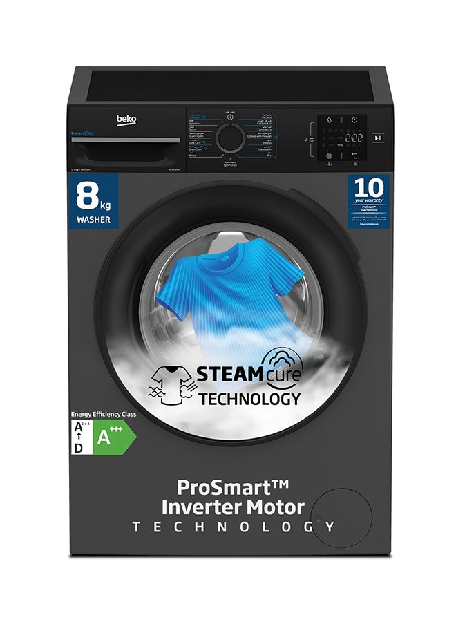 8 kg Front Load Washing Machine, 1400 RPM, 15…