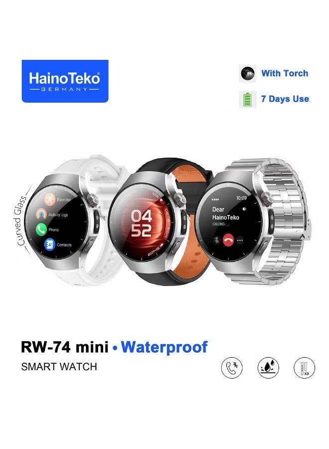 RW-74 Mini Waterproof Smart Watch for Women with…