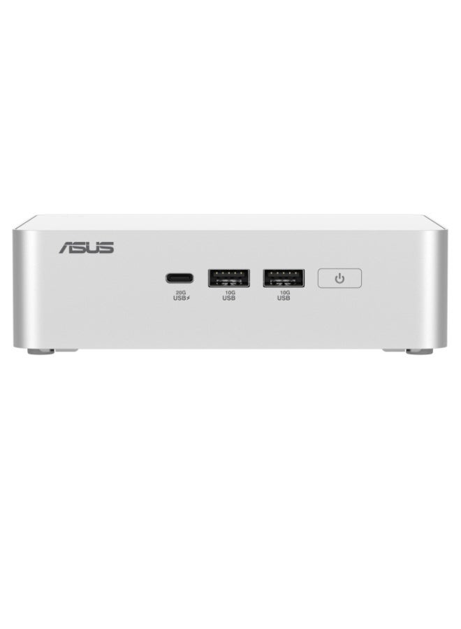 Compare RNUC15CRSU900003 15 Pro+ Barebone Kit – Intel Core Ultra 9 285H Up to 99 AI TOPS, Intel Arc Graphics, Dual DDR5 SODIMM Slots Up to 96GB, PCIe Gen5 M.2 Support, WiFi 7, Dual Thunderbolt 4, Quad 4K Display Support, No RAM & SSD, No preinstalled OS​, Silver | 90AR00P3M00080 Silver at KSA Price
