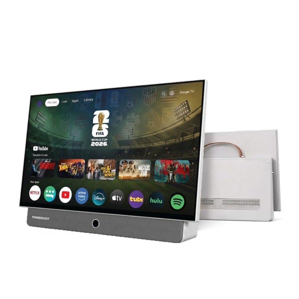 27 Inch Portable Smart TV for Office Presentations,…