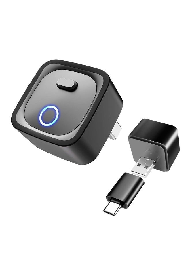 Mini 2-in-1 Wireless CarPlay and Android Auto Adapter,…