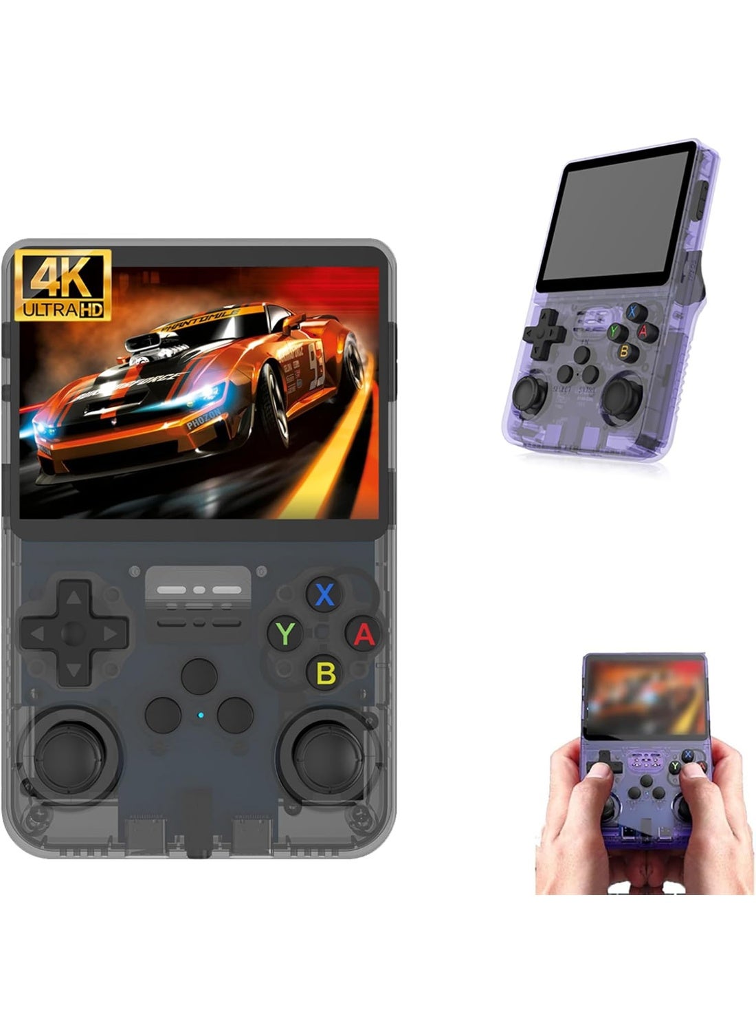 Compare RetroPixel Pro V2 Portable Mini Handheld Game Console – 4K HD Display, BuiltIn 17,800+ Classic Games at KSA Price