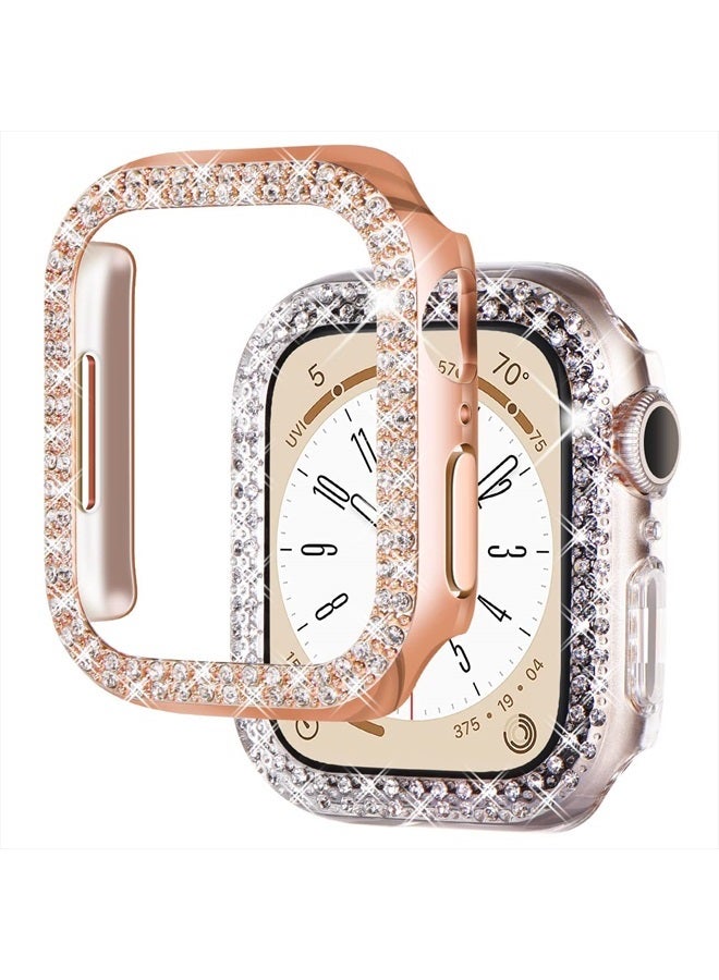 2-Pack Bling Compatible for Apple Watch Cases 40mm…