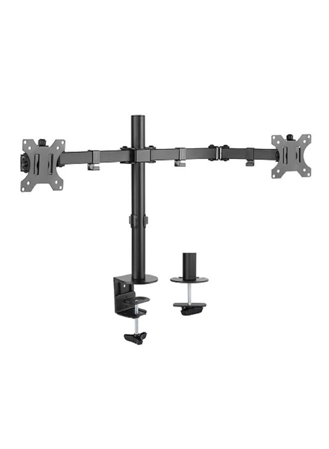 Compare SH 024N Dual Monitor Economy Articulating Stand For Most 1332 Screens, VESA 100x100, Max Load Capacity 16 Kg at KSA Price