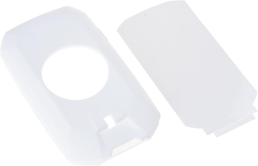 Compare White Silicone Protective Case With Screen Protector For 1050 Code Watch Cycling Computer Shockproof Cover at KSA Price