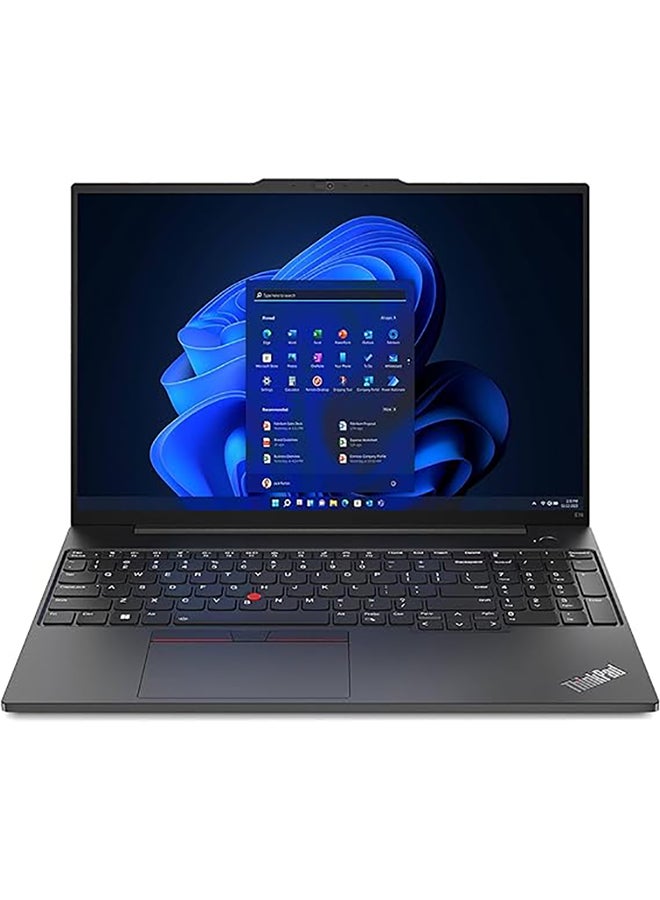 Compare Thinkpad E16 Business Upgraded Version Laptop With 16Inch FHD Display, Core i71355U Processor16GB RAM512GB SSDIntel Iris Xe GraphicsWindows 11 EnglishArabic BLACK at KSA Price