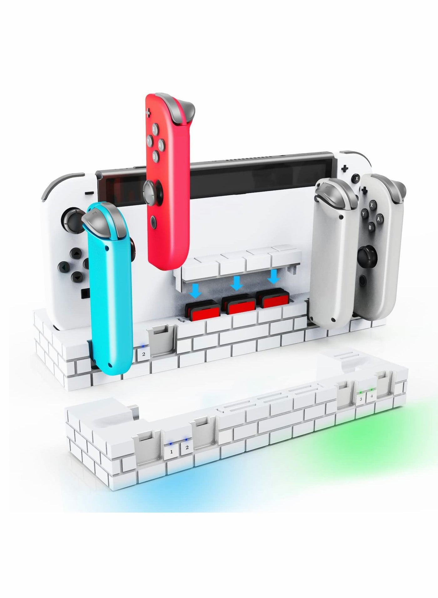 Joy Con Charging Dock for Switch/Switch OLED,…