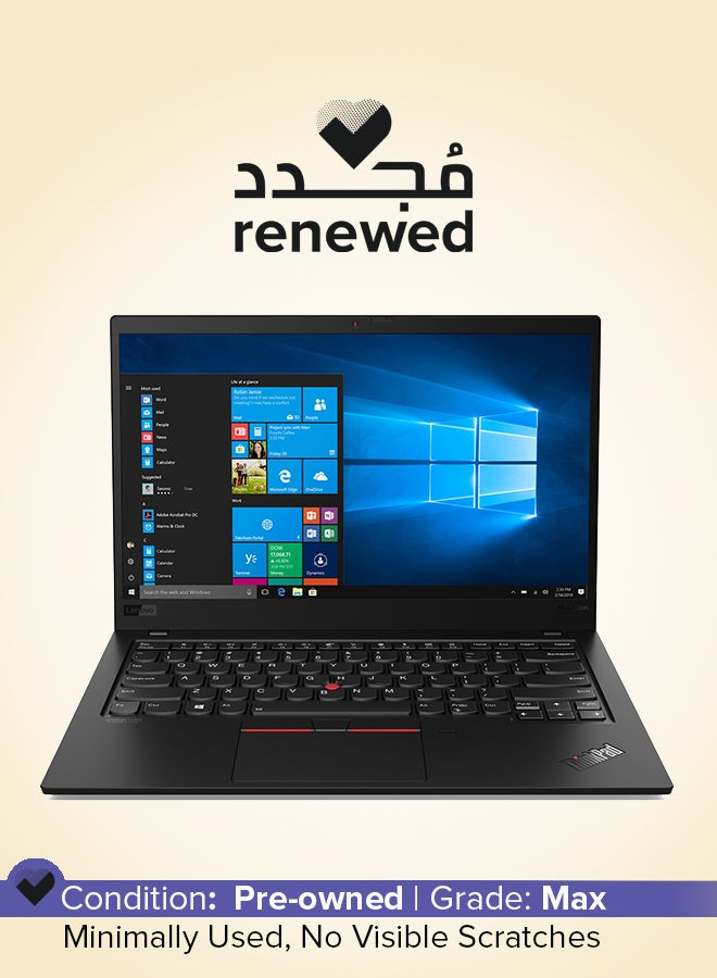 Compare Renewed  ThinkPad X1 Carbon Gen 7 Laptop With 14Inch Touch Full HD Display,Intel Core i78365UQuad Core8th Gen8GB RAM256GB SSD‎Intel HD 630 GraphicsWindows 10 Pro English Deep Black English Deep Black at KSA Price
