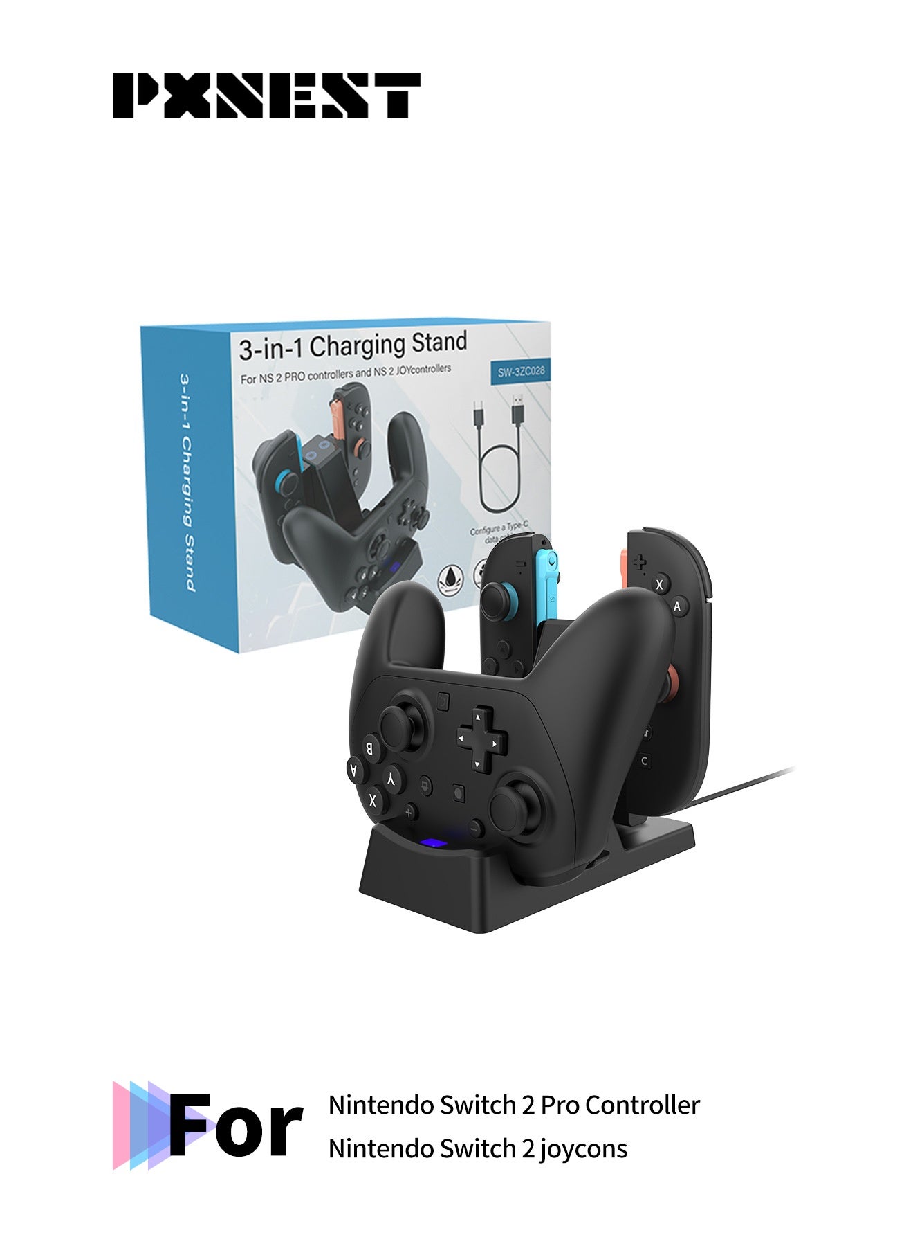 Charging dock for Nintendo Switch 2 JoyCon,Nintendo…
