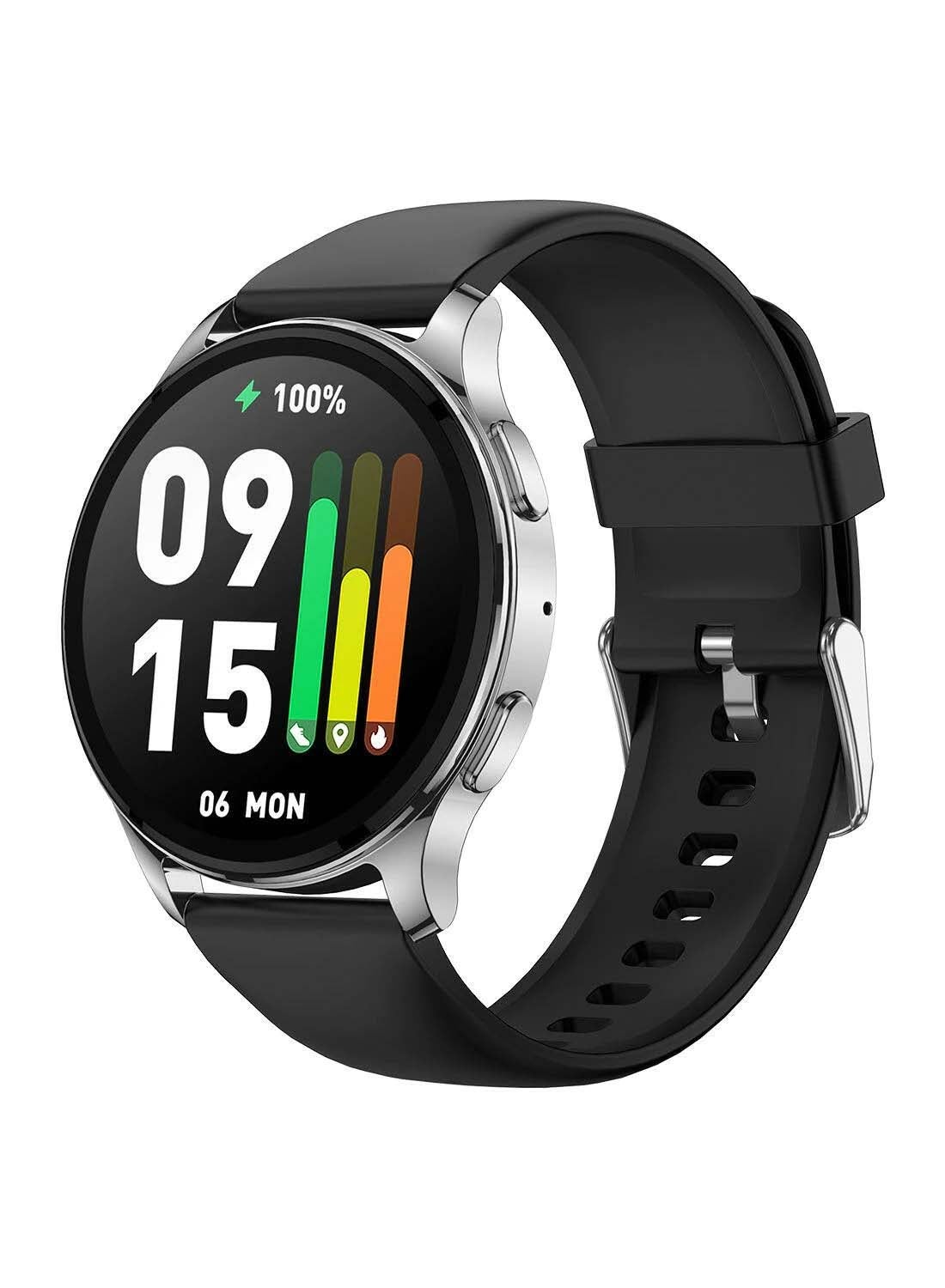 Compare Pop 3R Smart Watch With 1.43 3.6 Cm AMOLED Display, BT Calling and AI Voice Assistance Silver at KSA Price