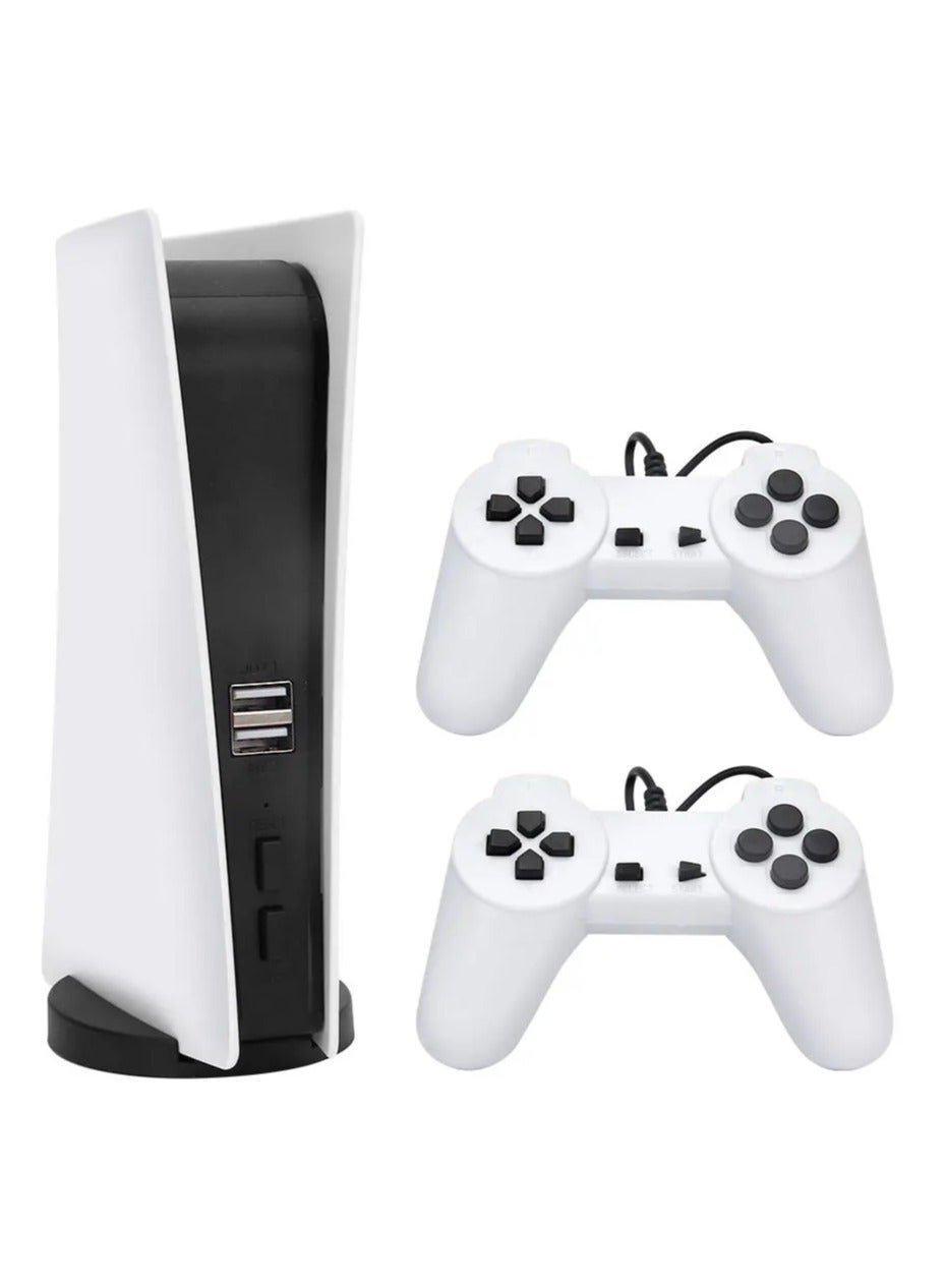 Compare Retro TV Video Game Console with Dual Wireless Controllers – Builtin Classic Games, AV Output at KSA Price