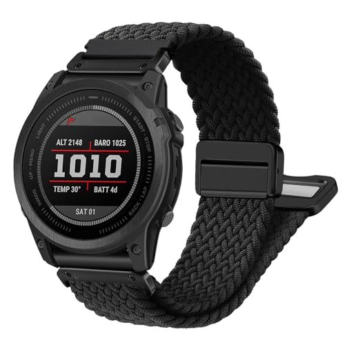 Abanen Quick Fit 22mm Stretchy Watch Band with…