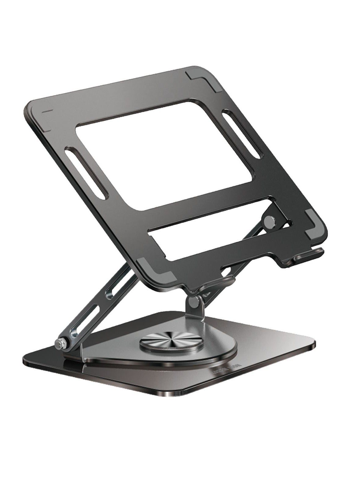 Compare 360° Rotatable Laptop Stand  1317 Inch Laptops Compatible Device  NonSlip Silicone  Secure & stable  Flexible Design  Foldable Design  Height Adjustment  Easy to Use  Metal Material  Black at KSA Price
