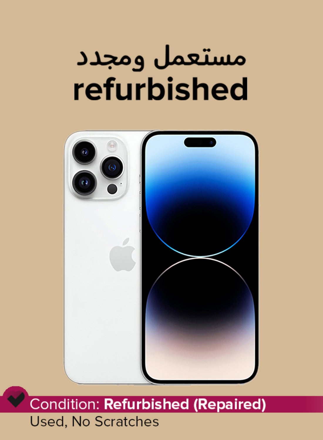 Refurbished - iPhone 14 Pro 256GB Silver…