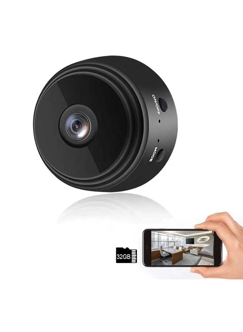 Mini WiFi HD 1080P Wireless Portable Small Camera…