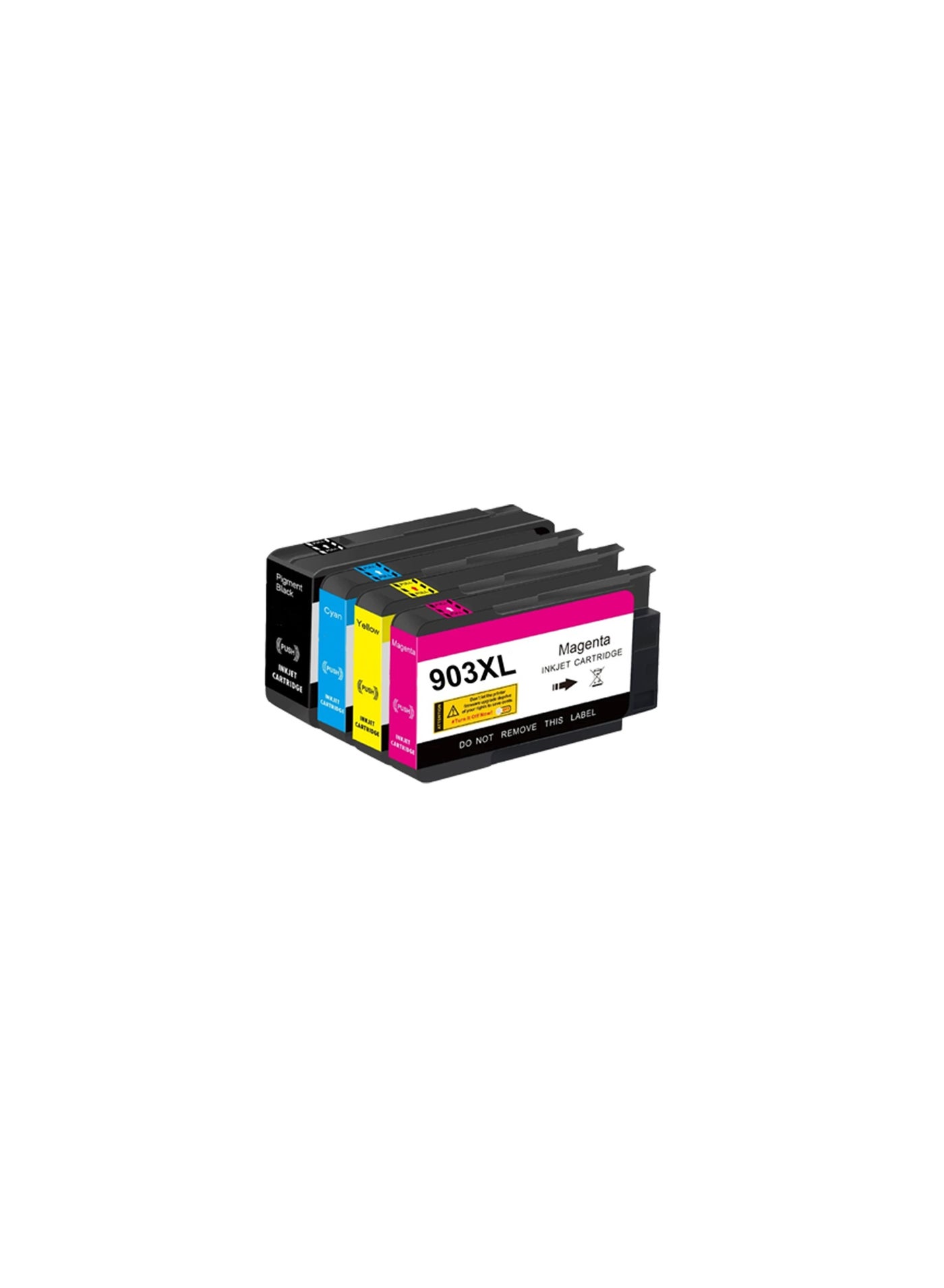 Compare 903XL Multipack Printer Cartridges Compatible with Officejet Pro 6970 6960 for Officejet 6950 6960 AllinOne Printer Black Cyan Magenta Yellow, Pack of 4 at KSA Price