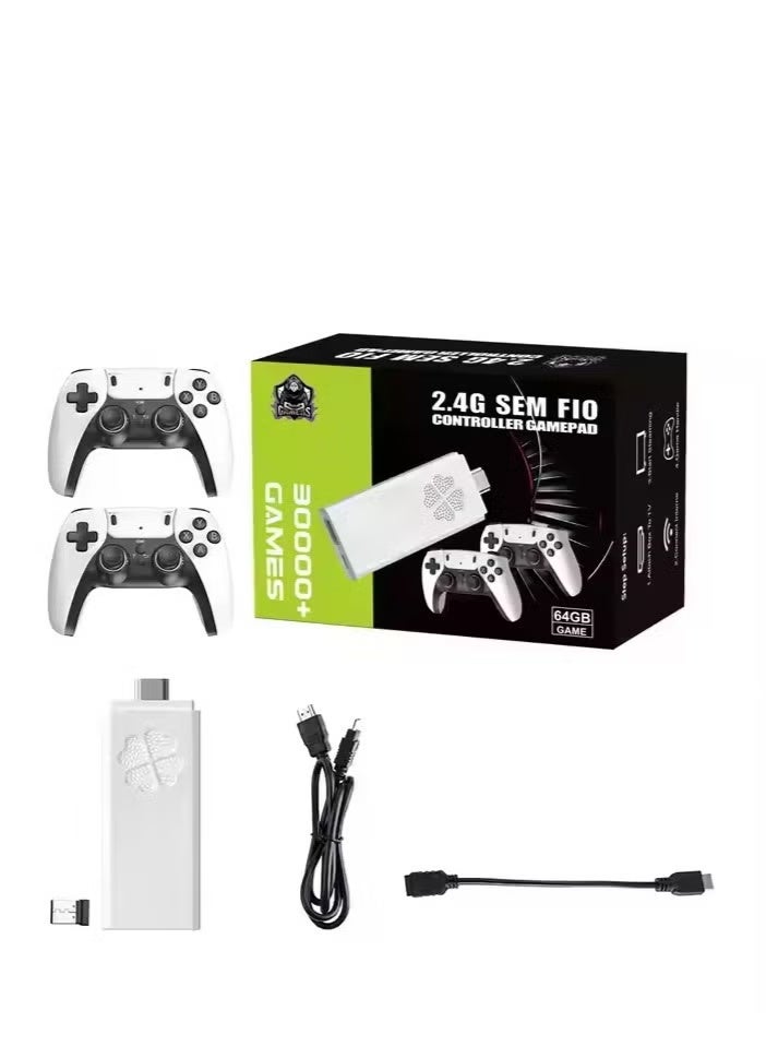 2025 HD Retro Game Stick 64GB with 30,000+ Built-in…