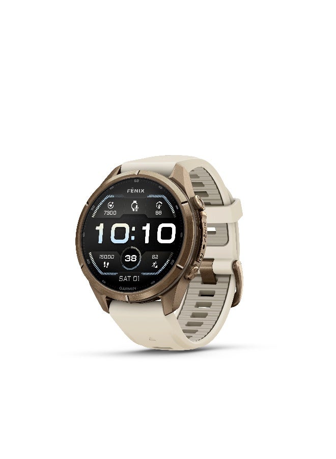 Garmin Fenix 9 Pro - 43 mm - Titanium…