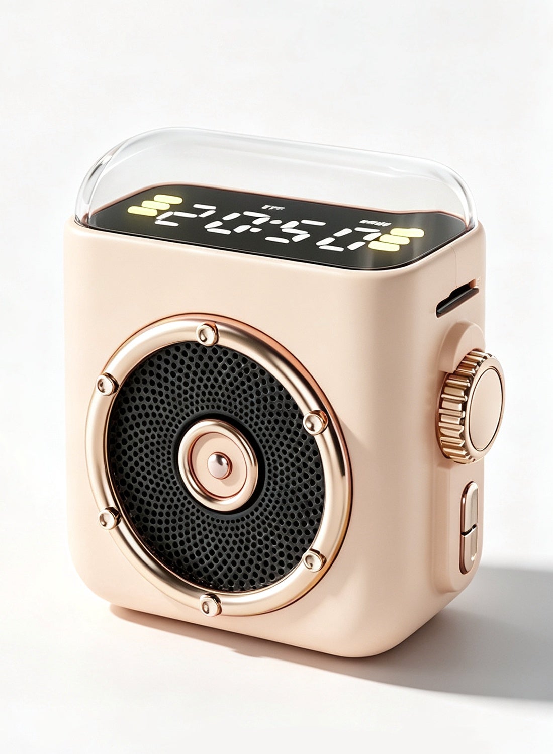 Magnetic Clip mini Bluetooth Speaker with FM Radio…