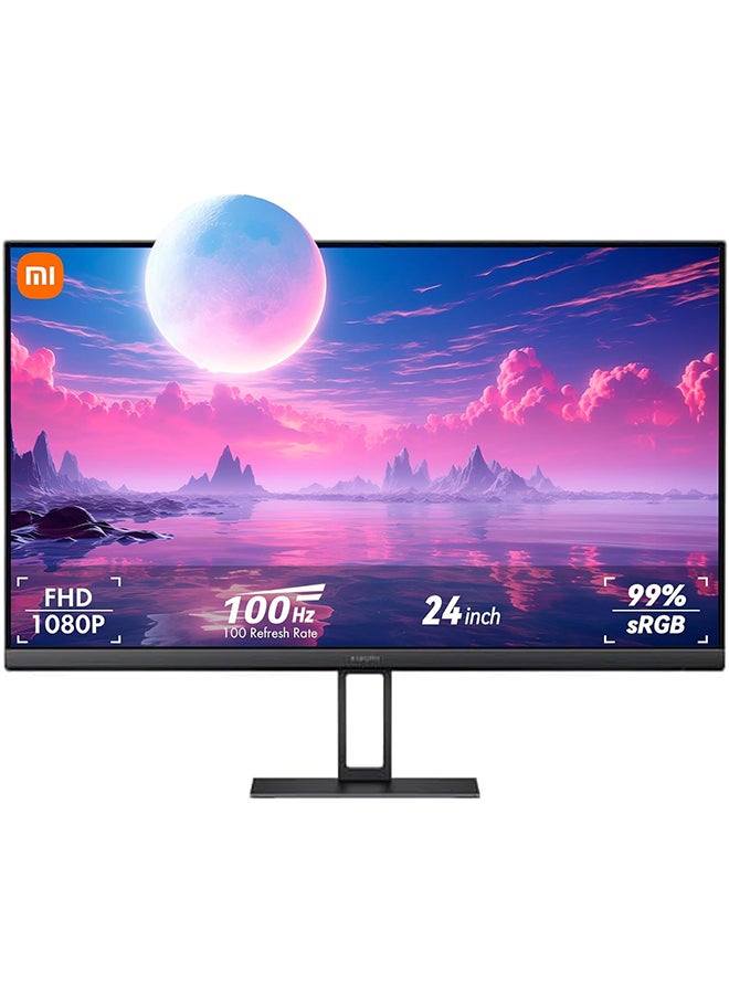 Compare 24 inch Monitor A24i |1080P | 100Hz Refresh Rate | HDMI 2.0+DP 1.4 Port | IPS Hard Screen | 7.5mm UltraSlim Body Black at KSA Price
