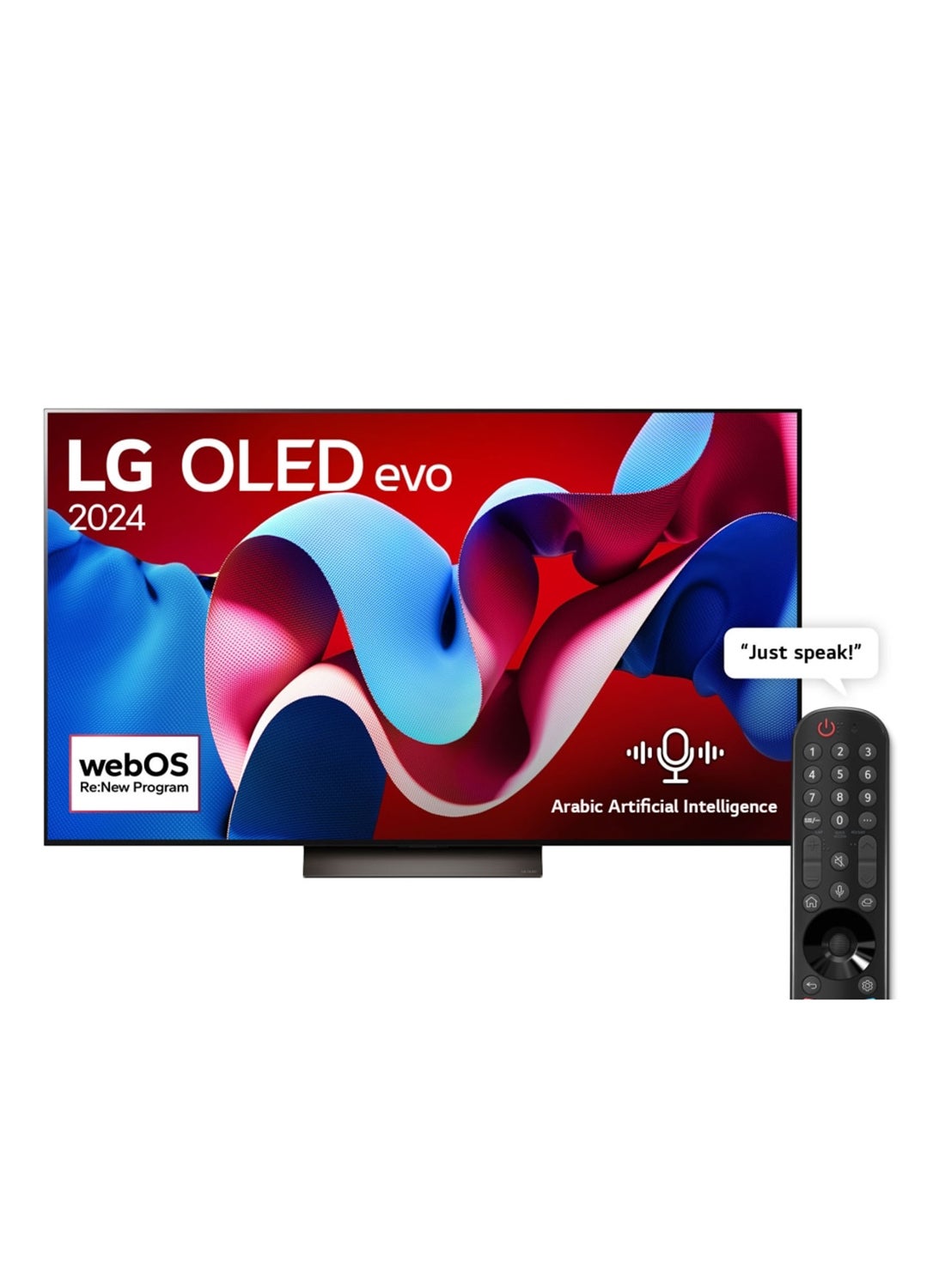 Compare 65 Inch LG OLED evo C4 4K OLED65C46LA Black at KSA Price