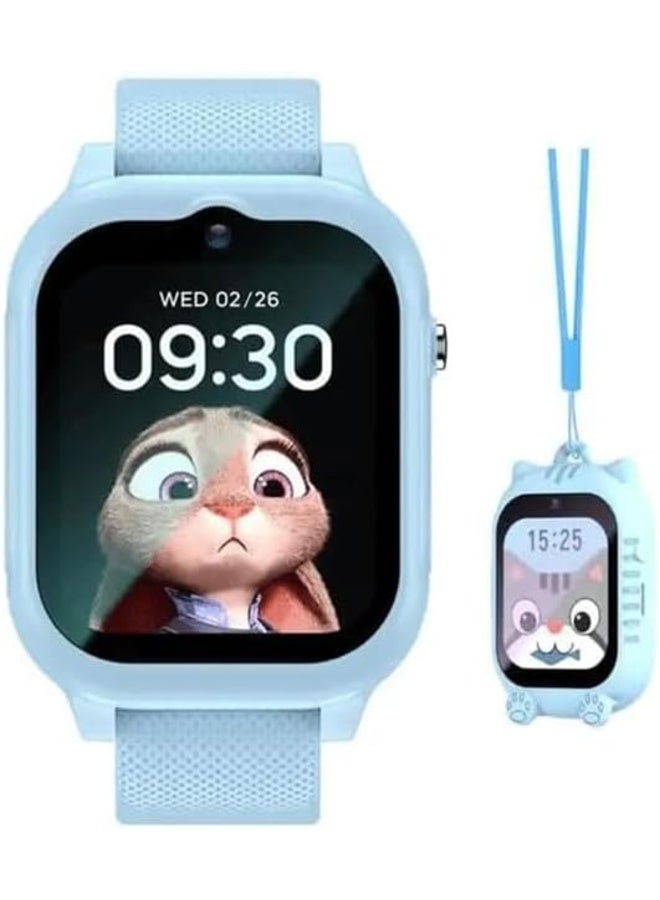 Compare Blue Kids Smart Watch with Location Tracker for Girls & Boys  1.83 HD Touch Screen | WiFi Calling & Video Call, Voice Chat, SOS Emergency Alert, Pedometer, Parental Control, Classroom Mode, Waterproof Kids Watch at KSA Price