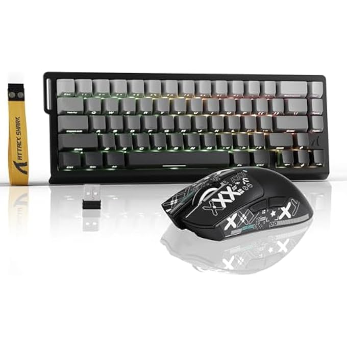 ATTACK SHARK X68HE PRO RAPID TRIGGER WIRELESS GAMING…