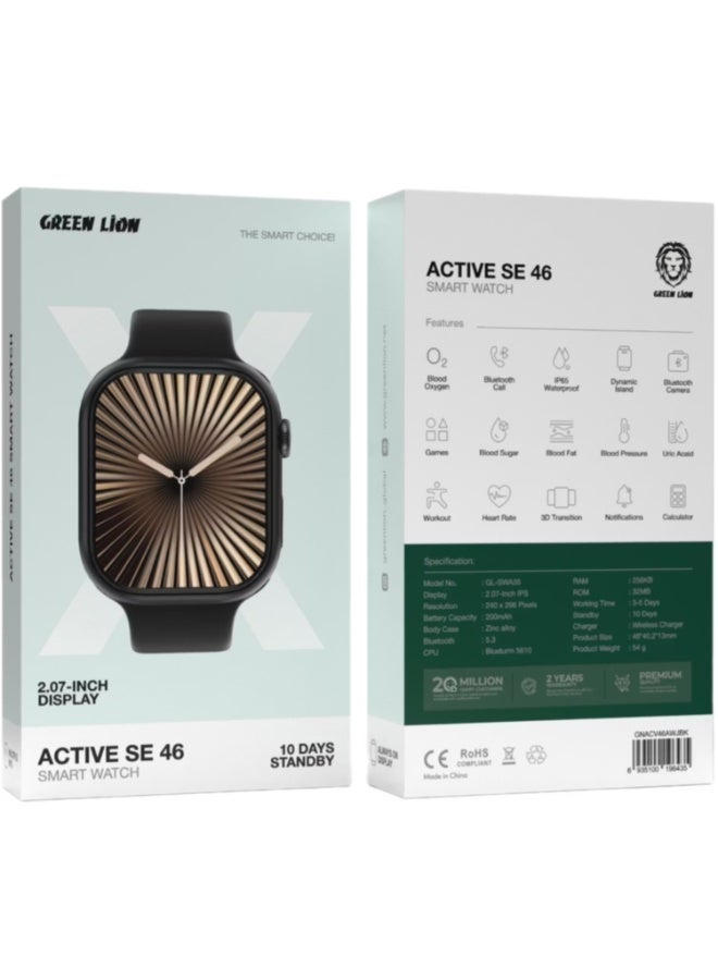Green Lion Active SE 46 Smart Watch - 2.07