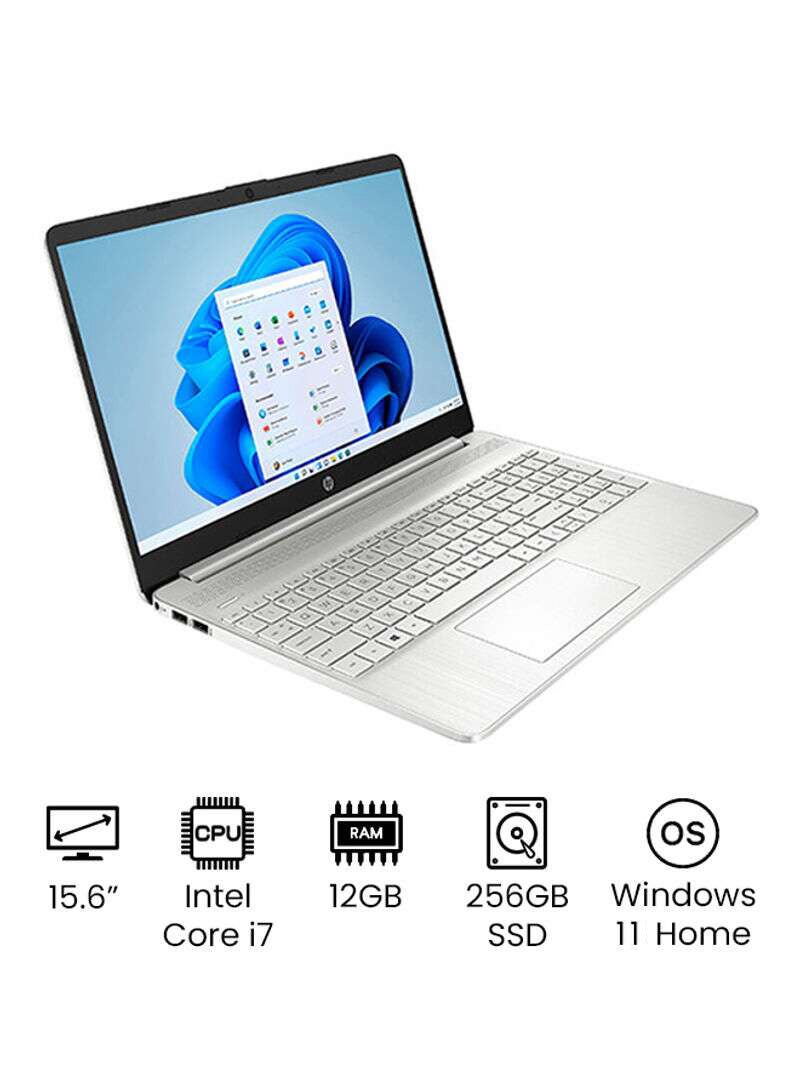 Compare 15dy2089ms Upgraded Version Laptop With 15.6Inch Full HD Display, Core i7 1165G7 Processor12GB RAM256GB SSDIntel UHD GraphicsWindows 11International Version EnglishArabic Silver at KSA Price