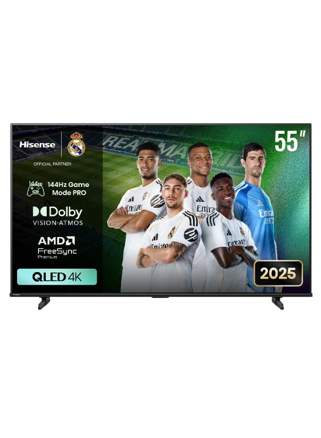 Hisense 55 Inch QLED 4K Smart TV, 144Hz VRR,…