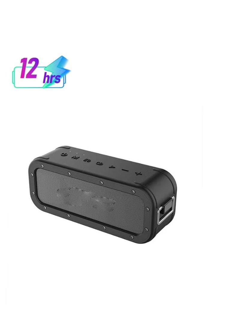 Compare Lenyes S822 80W Portable Bluetooth Speaker with Waterproof Design and Deep Bass at KSA Price
