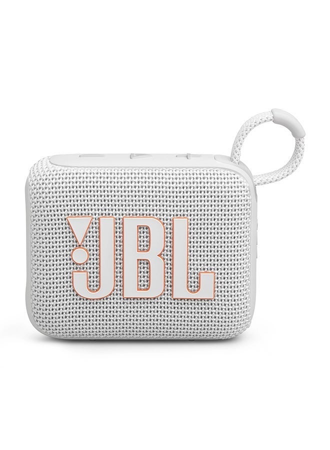 Go4-Portable Waterproof Speaker - White