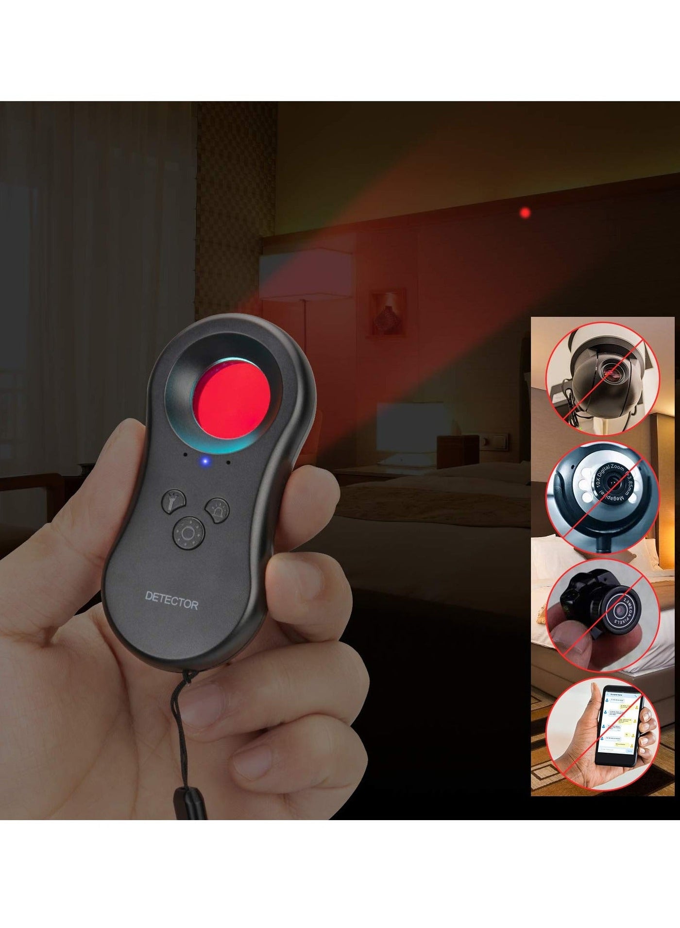 Hidden Camera Detectors with Infrared - Pocket-Sized…