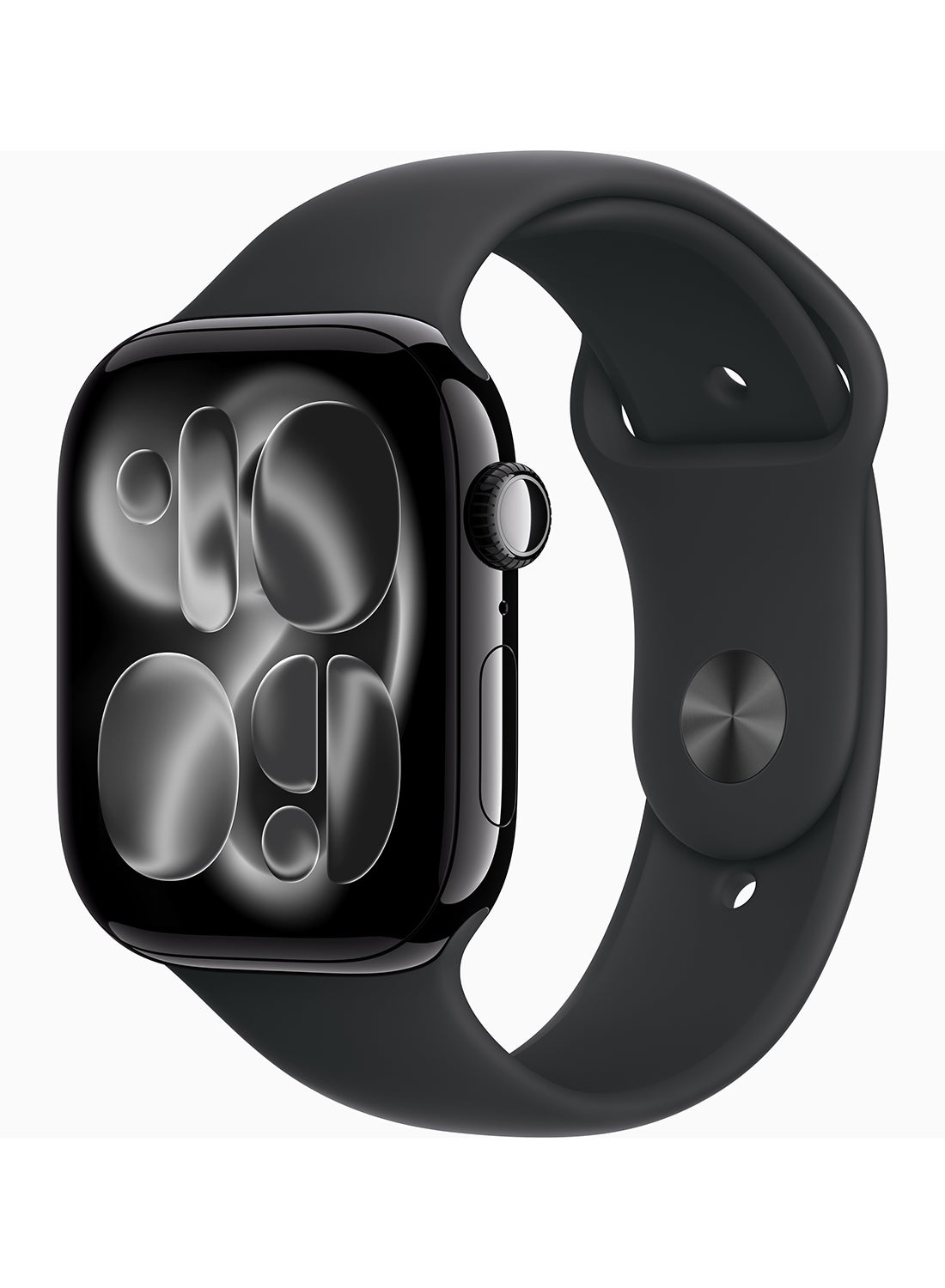 Compare Watch Series 11 GPS 46mm Middle East Version Jet Black Aluminium Case With Black Sport Band  SM at KSA Price
