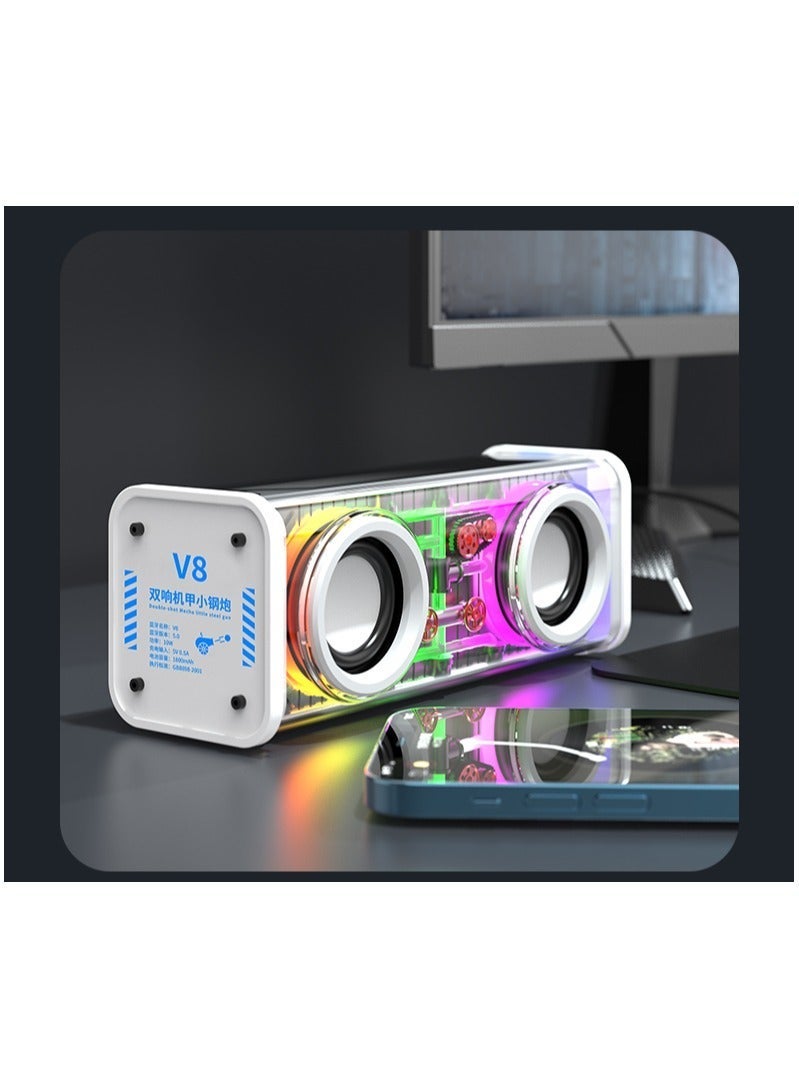 Portable Bluetooth Speaker with 10W Stereo Sound,…
