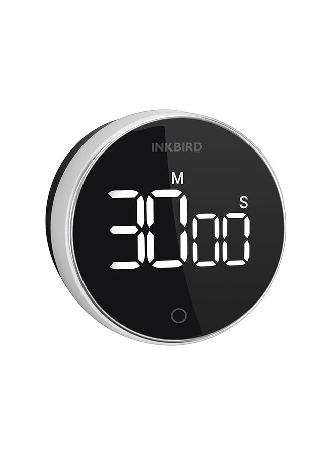 Compare INKBIRD Digital Kitchen Timer IDT01, Rechargeable Countdown Timer with UltraClear LED Screen, Big Digits, Rotary Control, Stopwatch, Magnetic Back & Adjustable Alarm, Builtin 500mAh Battery at KSA Price