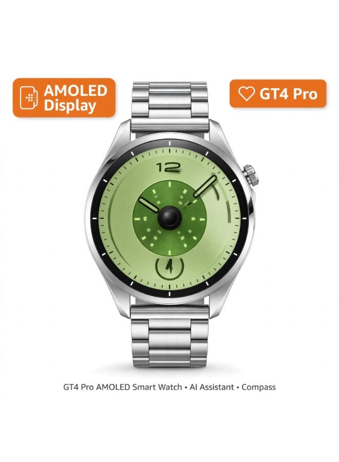 GT4 Pro AMOLED Smart Watch, AI Assistant,…