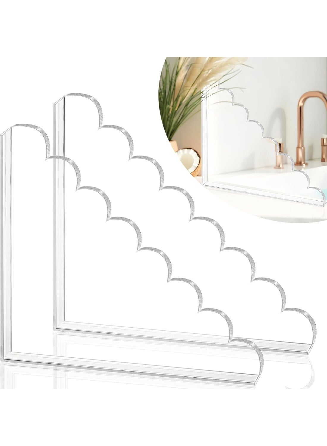 Compare 2 Pack Shower Splash Guard 9.25 x 9.25 Large Bathtub Splash Guards SelfAdhesive Waterproof Shower Guards to Keep Water in Shower for Bathtub Tub Sinks Washbasin at KSA Price